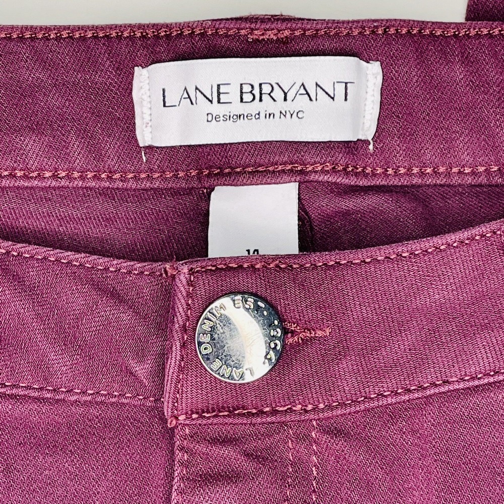 Lane Bryant High Rise Skinny‎ Jeans 14 - Picture 8 of 9